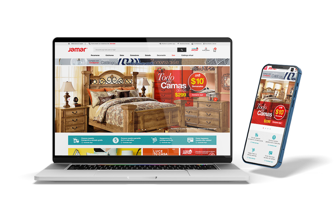 Jamar Web Page and Mobile