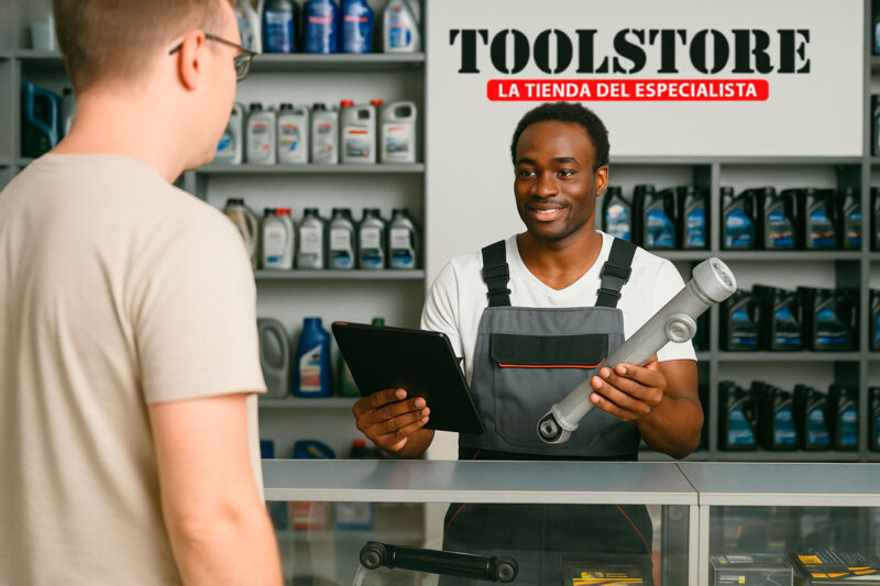 ToolStore Seller at the store